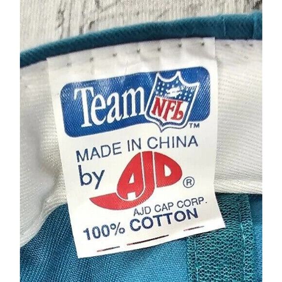 Vintage Miami Dolphins Snapback Hat Cap Team NFL AJD Adjustable - Picture 12 of 12